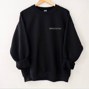 Black Unisex Gildan Sweatshirt - size Small -  XXL